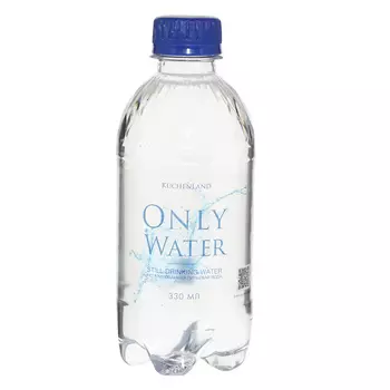 Вода, 330 мл, питьевая, негазированная, в бутылке, Only water