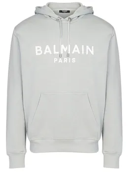 Худи хлопковое BALMAIN