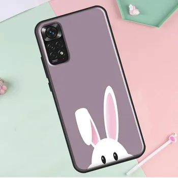 Уши кролика для Redmi Note 12 Pro Plus Чехол для Redmi Note 10 8 9 11 Pro 12S 11S 10S 9S 9C 10C 12C Чехол Redmi Note 12S
