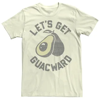 Мужская футболка Lets Be Guacward Avocado Licensed Character