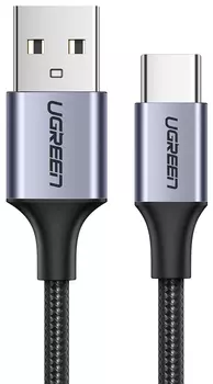 Кабель UGREEN US288 USB-A - USB-C, 1м черный