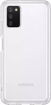 Чехол Samsung Soft Clear Cover для Galaxy A03s прозрачный