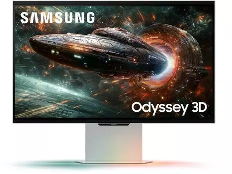 Монитор Samsung 27” Odyssey 3D G90XF UHD, 165 Гц матовый хром