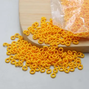 Diy Jewelry Accessories Small Coil Children S Bracelet Woven Handmade Diy Material Color Ring Necklace Accessories Small Partition Ring 6mm small coil небесно-голубой