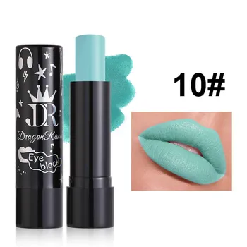 Матовая помада для губ Halloween Matte Mist, водостойкий карандаш, увлажняющий бальзам для губ Nude, краска для лица, сценический макияж, косметика