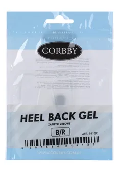 Пяткоудерживатели Corbby Heel Back Gel (держат д/задник) из формован гелевого матер б/р