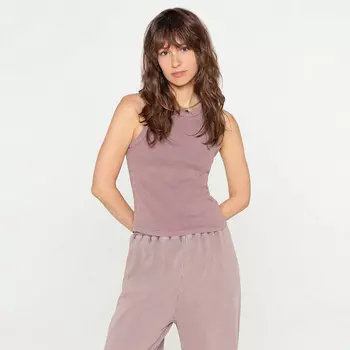 Женская майка Washed Ribbed Top