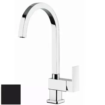 Смеситель Cezares Unika для раковины черный UNIKA-LSM1-A-NOP-W0
