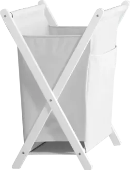 Корзина для белья Wasserkraft Nau WB-773-L белая