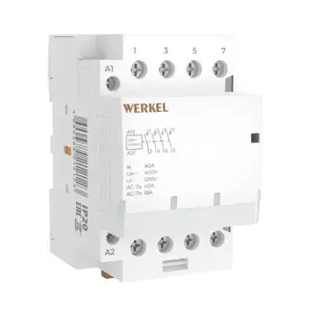 Контактор модульный Werkel W943M40O 4690389212123 a069477