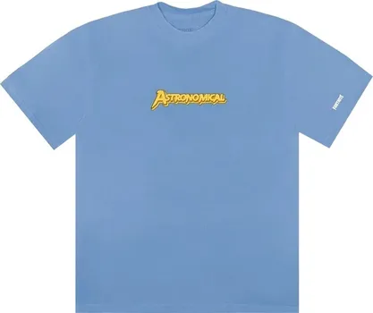 Футболка Cactus Jack by Travis Scott The Scotts Astro Goosebumps T-Shirt 'Blue', синий