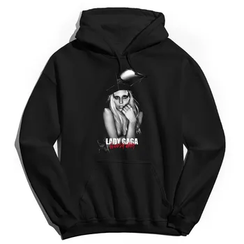 Мужская черная толстовка Lady Gaga Bloody Mary Licensed Character