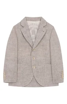 Льняной пиджак Brunello Cucinelli