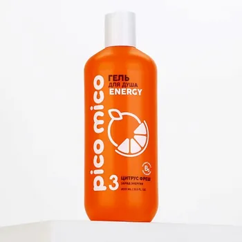 PICO MICO Гель для душа Energy, цитрус фрэш 400.0