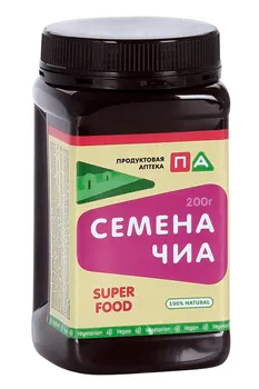 Семена чиа Продуктовая Аптека, 200 г