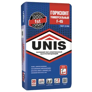 Наливной пол Unis Горизонт 20 кг