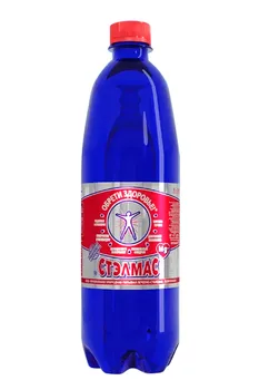 Вода мин Стэлмас-Mg газ с магнием, 1 л, пластик