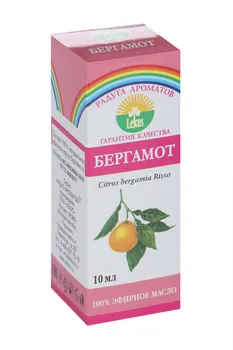 Масло Бергамот эфирное, 10 мл