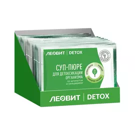 Суп-пюре Леовит для детоксикации организма со шпинатом и сельдереем 20 г