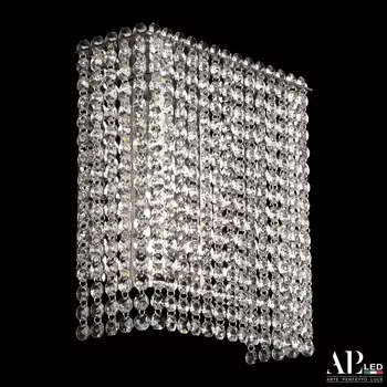 Бра хрусталь светодиодное APL LED Sicilia SH500.B1.25-27.A.Ni.4000