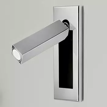 Бра светодиодное для чтения Chelsom Wall Led Dock Polished Chrome ImperiumLoft 44,605 (144238-22)