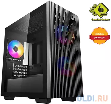 Корпус microATX Deepcool MATREXX 40 3FS Без БП чёрный
