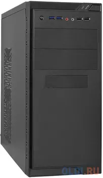 Корпус microATX Exegate MA-372UX Без БП чёрный