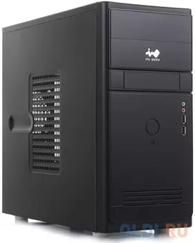 Корпус microATX InWin ENR-021BL Без БП черный