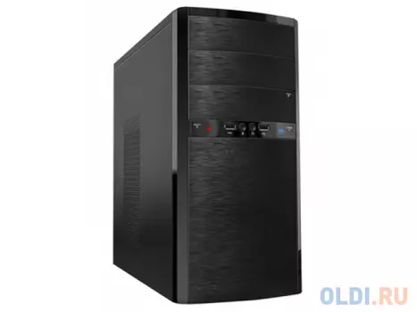 Корпус microATX Powerman ES722BL PM-400ATX U2AXXX/ES722BK 400 Вт черный