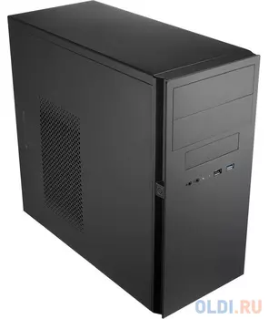 Корпус microATX Powerman ES725BK PM-400ATX U2AXXX 400 Вт чёрный