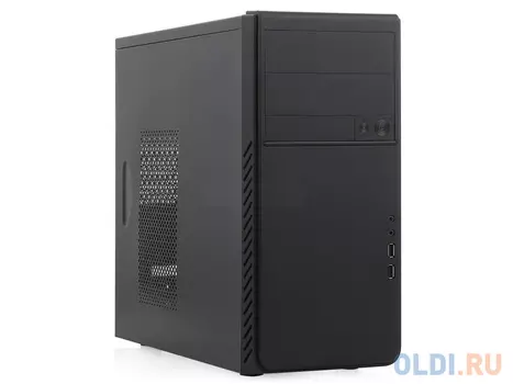 Корпус microATX Powerman ES861BK PM-400ATX U2AXXX 400 Вт чёрный