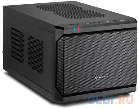 Корпус mini-ITX Sharkoon QB One Без БП чёрный