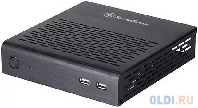 Корпус mini-ITX SilverStone SST-PT13B Без БП чёрный