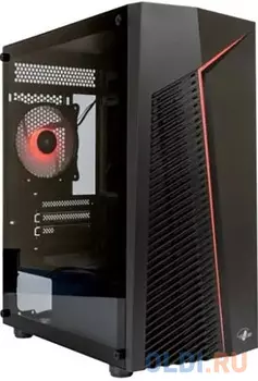 Корпус mATX Eurocase M202 ARGB черный без БП закаленное стекло USB 3.0