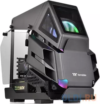 Корпус Thermaltake AH T200 черный без БП mATX 4x120mm 4x140mm 2xUSB3.0 audio bott PSU