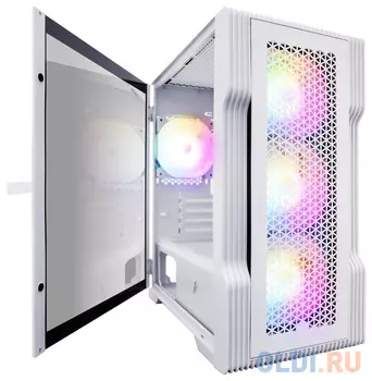 Корпус microATX 1stPlayer TRILOBITE T3 Без БП белый