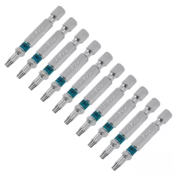 Набор бит Gross 11469 (TORX 15x50 мм, сталь S2, 10 шт.)