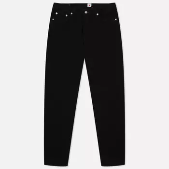 Мужские джинсы Edwin Regular Tapered Kaihara Right Hand Black Denim 13 Oz, цвет чёрный, размер 32/30