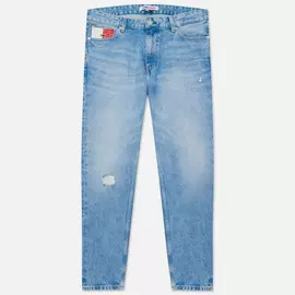 Мужские джинсы Tommy Jeans Dad Regular Tapered AE712, цвет синий, размер 32/32