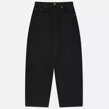 Мужские джинсы Butter Goods Wide Cut Denim, цвет чёрный, размер 28