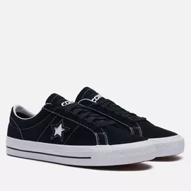Мужские кеды Converse One Star Pro, цвет чёрный, размер 41 EU