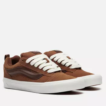Мужские кеды Vans Knu Skool Suede, цвет коричневый, размер 40.5 EU