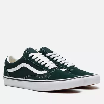 Мужские кеды Vans Old Skool Color Theory, цвет зелёный, размер 40.5 EU
