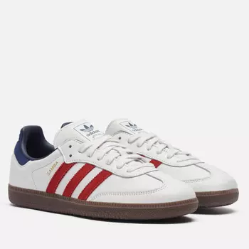 Мужские кроссовки adidas Originals Samba OG, цвет белый, размер 46 EU