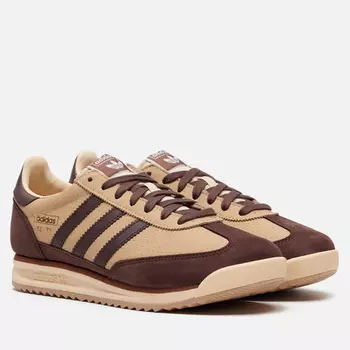 Мужские кроссовки adidas Originals SL 72 RS, цвет коричневый, размер 40.5 EU
