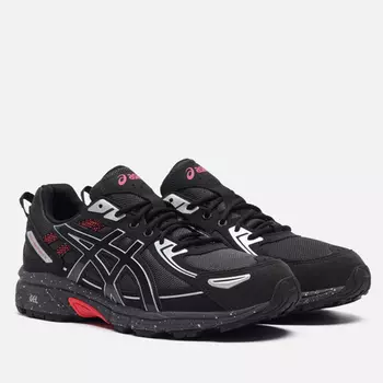 Мужские кроссовки ASICS Gel-Venture 6, цвет чёрный, размер 40.5 EU