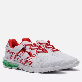 Мужские кроссовки ASICS x Coca-Cola Gel-Quantum 90 Tokyo, цвет белый, размер 39.5 EU