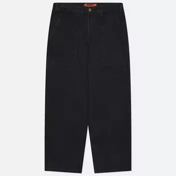 Мужские джинсы Butter Goods Patch Pocket Denim, цвет чёрный, размер 38