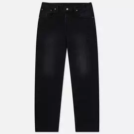Мужские джинсы Edwin Loose Straight Kaihara Black x White Selvage 11 Oz, цвет чёрный, размер 30/32