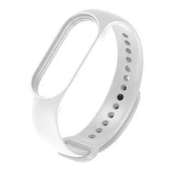 14 цветов мягкий силиконовый ремешок для браслета Xiaomi Mi Band 7/6/5/ремешок для часов замена смарт-браслета For Xiaomi Mi Band 5 чёрный